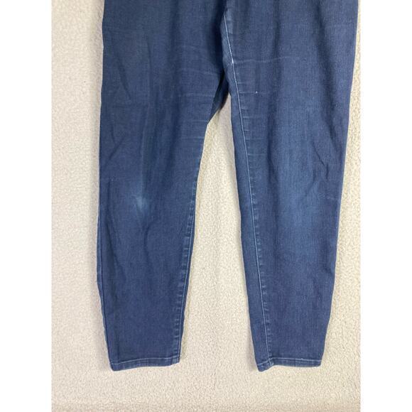 Women's High Rise Blue Jeans Size 14 Medium Wash Clothing - Picture 6 of 10